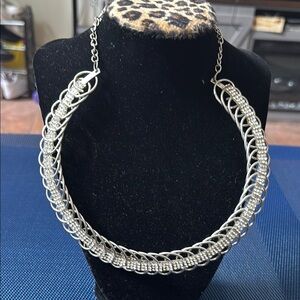 Elegant Silver Chain Necklace